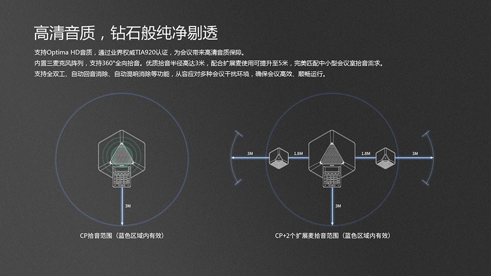 億聯(lián)會(huì )議電話(huà)CP860